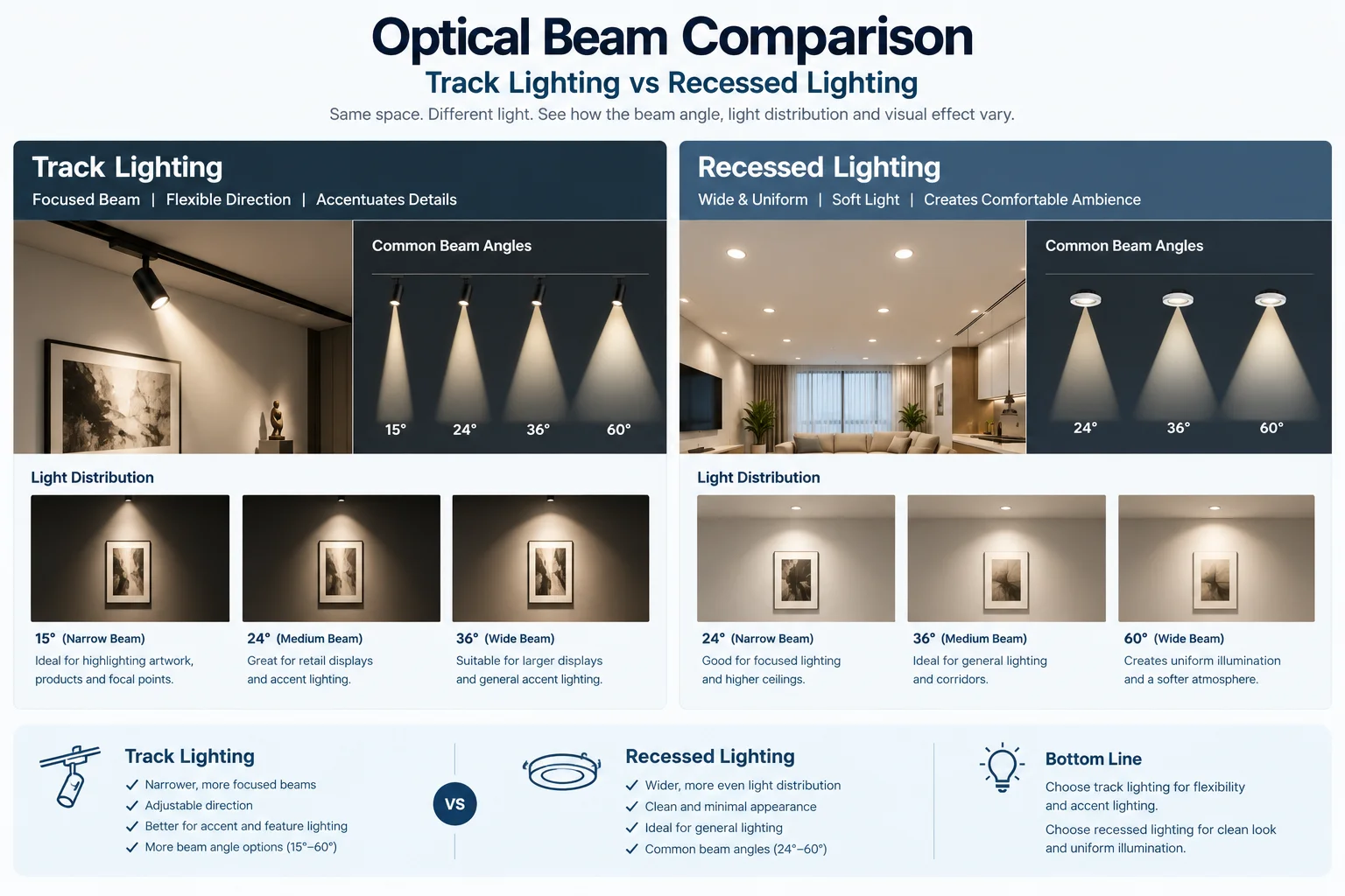 LED color temperature spectrum showing cool white and daylight