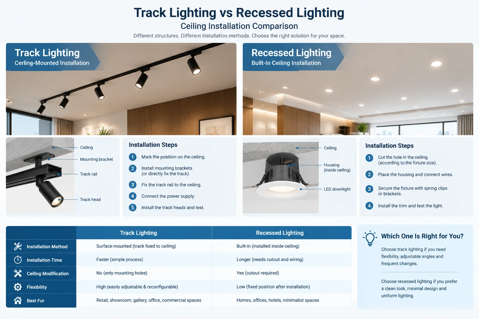 track lighting vs recessed lighting ceiling installation track lighting vs recessed lighting ceiling installation comparison
